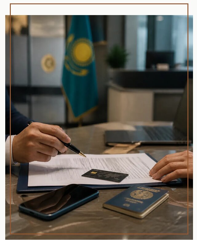 Открытие счета и банковской карты в Казахстане в Наро-Фоминске